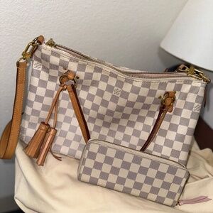 LV bag and wallet